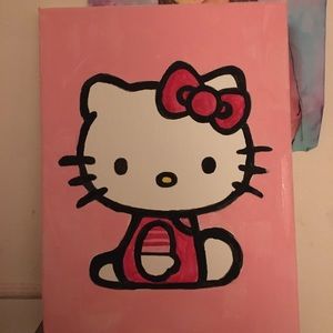 hello kitty painting